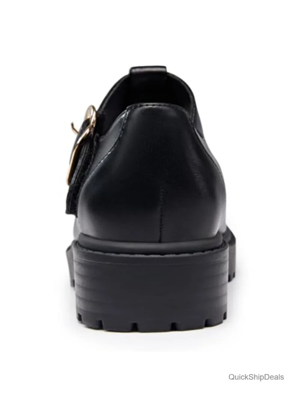 Toddler Girls T-Strap Mary Jane Flats Platform School Uniform Shoes Cushioned